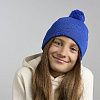 Шапка вязаная детская с помпоном KID WIND-S с логотипом | Закажите в лиОни Ростов-на-Дону